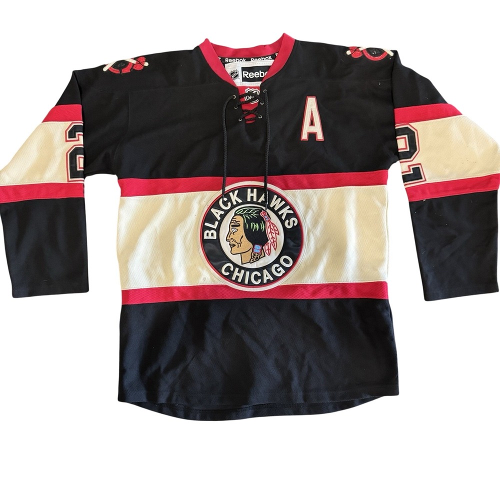 Duncan Keith Chicago Blackhawks Authentic Reebok Edge Jersey Size 48 MIC - Picture 1 of 8